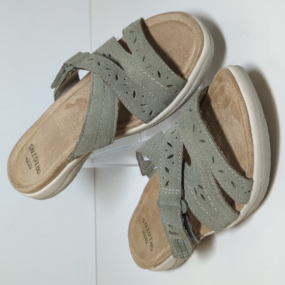 Earth origins Shantel slip on sandals womans size 6.5 - Picture 2 of 16